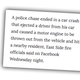 Illustration for article titled Car Chase Ends With Jaguar Ejecting Its Engine Right Into Someones Living Room